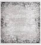 Teppich Davos Elegance Grau - Kunststoff - Textil - 160 x 1 x 160 cm