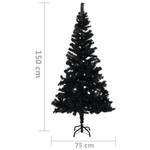 Künstlicher Weihnachtsbaum 3008888_2 Schwarz