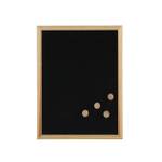 Kreidetafel 76776 Schwarz - Metall - 30 x 2 x 40 cm