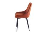 Chaise MASURIE Lot de 2 Brun rouge - Lot de 2