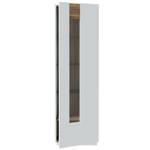 Vitrine Levin 6 LED Grau - Holzwerkstoff - 61 x 195 x 41 cm