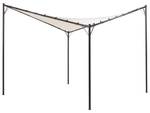 Garten-Pergola AVENTINE Beige - Schwarz