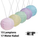 XXl LED-Lichterkette Lampion