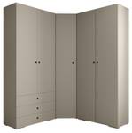 Garderobe Inova 2 Z1 Schwarz - Grau