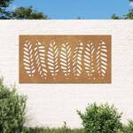 Décoration murale de jardin 824500 Marron - Métal - 55 x 1 x 105 cm