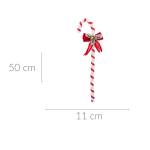 Weihnachtsschmuck Zuckerstange, 50 cm