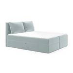 Boxspringbett Doppelbett Pinet Hellgrau - Breite: 160 cm