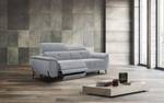 Sofa Avena (3-Sitzer mit 2 Relax) Silber / Grau - Silbergrau