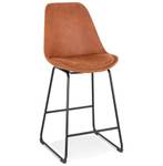 Tabouret De Bar BIKI Noir - Marron