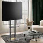 TV Stand TV Standfuß für 40-75" TV Marmor Schwarz Dekor