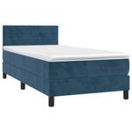 Boxspringbett 3017268-10 Dunkelblau - 90 x 193 cm