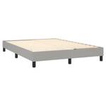 Boxspringbett 3017287-15 Hellgrau - Tiefe: 193 cm