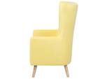 fauteuil à oreilles ONEIDA Chêne clair - Jaune