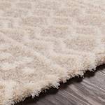 Hochflor Boho Shaggy Teppich DUBAI Beige - Kunststoff - Textil - 160 x 5 x 220 cm