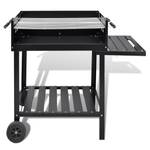 Holzkohlegrill 40714 Schwarz - Metall - 60 x 90 x 115 cm