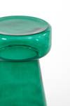 Beistelltisch Dakwa Grün - 30 x 50 x 30 cm - Durchmesser: 30 cm - Glas