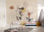 Fototapete Minnie Maus 610793 Beige - Naturfaser - Textil - 350 x 280 x 280 cm