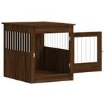 Meuble de cage pour chiens 3032750 Marron foncé - 65 x 71 x 80 cm