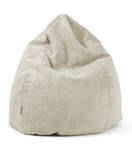 Sitzsack XXL, Bean Bag Cord, Bodenkissen Beige