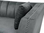 2-Sitzer Sofa GAULA Grau - Silber