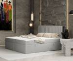 Boxspringbett Spencer mit Bettkasten Hellgrau - Breite: 180 cm