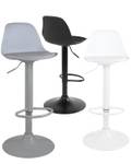 Tabouret de bar SIG (Lot de 2) Gris