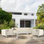 Gartensofa TRIGLO Creme - Weiß - Breite: 229 cm