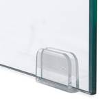 Satztisch 2er Set Holz+Glas Braun - Holzwerkstoff - Glas - 45 x 45 x 45 cm