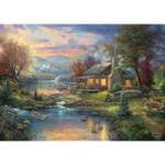 Puzzle Nature'S Paradise Metallbox Papier - 24 x 4 x 34 cm