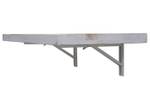 Table murale H48 pliante Blanc pur - 120 x 60 cm