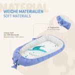 Babynest zweiseitig Blau