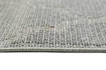 Outdoorteppich Gleamy Grau - Silber / Grau - Silbergrau - 80 x 150 cm