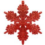 Weihnachtsbaumkugeln 153 Stück Rot - Kunststoff - 6 x 6 x 6 cm