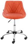 Arbeitshocker Lazio Orange - Textil