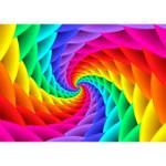Puzzle Gradient Rainbow Swirl