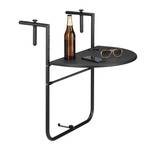 Table balcon suspendue BASTIAN Noir