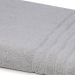 AIDA set de serviettes set de 8 Gris - Textile - 50 x 1 x 100 cm