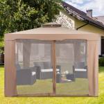 Seitenw盲nden Gartenpavillon mit 4