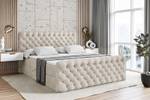 Boxspringbett BOXI8-Z Beige - Breite: 180 cm - H4