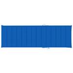 Coussin de chaise longue 3005774-2 Bleu nuit - Largeur : 60 cm