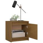 Nachttische 2er Set DE975 Massivholz - 40 x 40 x 31 cm