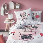 Bettwäsche Disney's Minnie Mouse Pink - Rot - Weiß - Textil - 135 x 200 x 1 cm