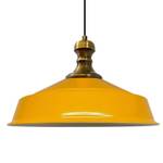 Pendelleuchte Asletl-Knob Vintage Lampe Gelb