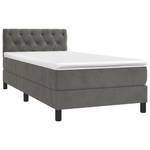 Boxspringbett 3017268-16 Dunkelgrau - 80 x 203 cm