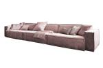 Sofa SAMU Riesensofa Stoff Pink