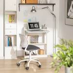 Bureau FWT92-W Blanc - Bois manufacturé - 64 x 82 x 58 cm