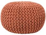 Pouf CONRAD Cuivre - 50 x 35 x 50 cm