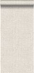 Tapete Strickmuster 7008 Beige - Naturfaser - Textil - 53 x 1005 x 1005 cm