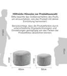 Sitzhocker Cord Hocker 脴 60cm Pouf