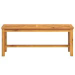 Gartenbank 3028126 Braun - Massivholz - Holzart/Dekor - 110 x 45 x 35 cm